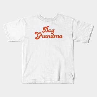 Dog Grandma Kids T-Shirt